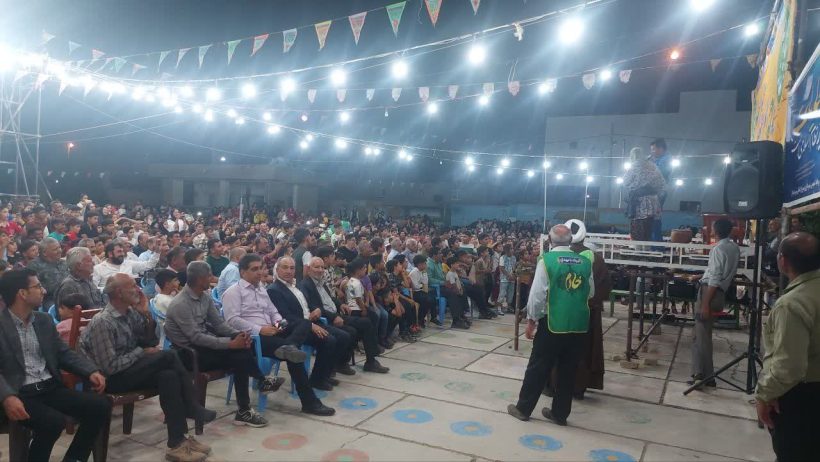 برگزاری جشن عید غدیر در شهر قره‌بلاغ