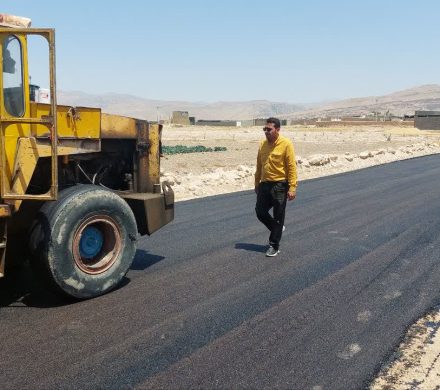 نهضت آسفالت و خداحافظی با معابر خاکی در شهر قره‌بلاغ – انتهای خیابان شهید رحیمی محله دوگان