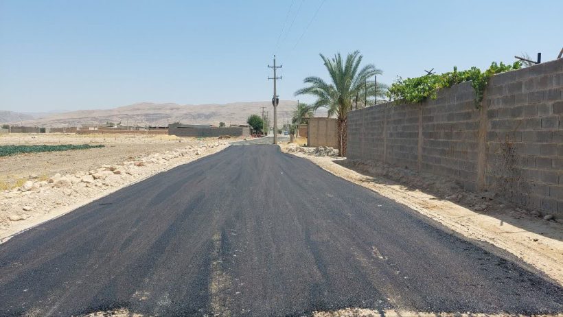 نهضت آسفالت و خداحافظی با معابر خاکی در شهر قره‌بلاغ – انتهای خیابان شهید رحیمی محله دوگان