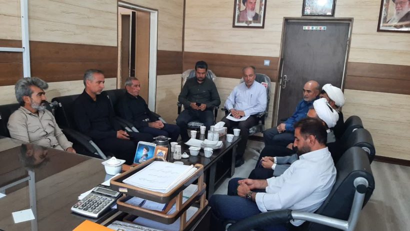 برگزاری نشست ساماندهی وضعیت یادمان شهدای گمنام شهر قره‌بلاغ