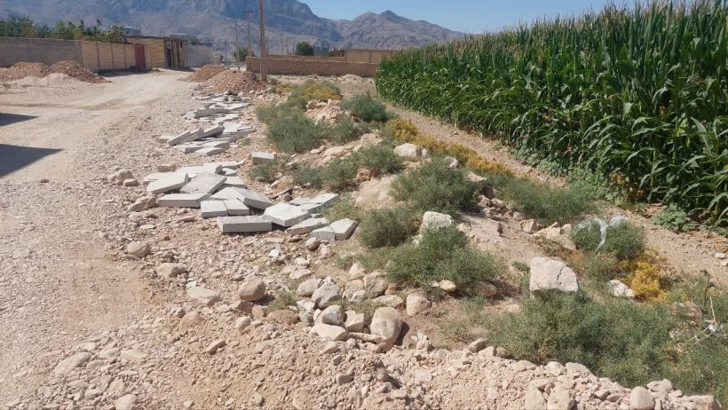 شروع پروژه‌ی زیرسازی خیابان امام رضا (ع) محله بیگ‌اینالو شهر قره‌بلاغ (۱)