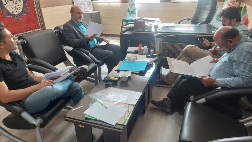 حضور نمایندگان و کارشناسان نظام مهندسی استان در شهرداری قره‌بلاغ