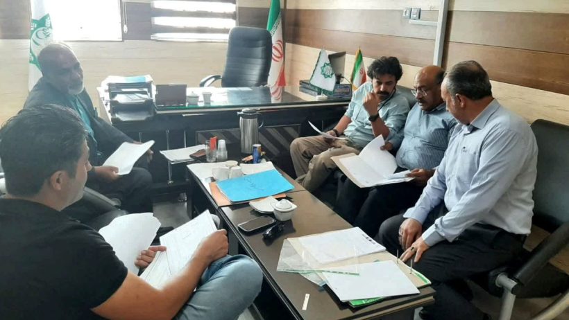 حضور نمایندگان و کارشناسان نظام مهندسی استان در شهرداری قره‌بلاغ