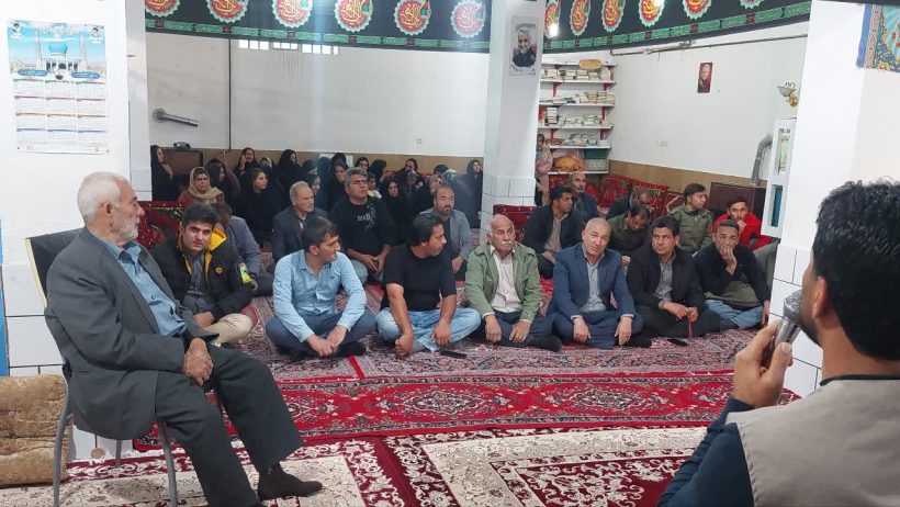 برگزاری جلسه‌ی توجیهی در خصوص اشتغال‌زایی با حضور نماینده‌ی بنیاد علوی