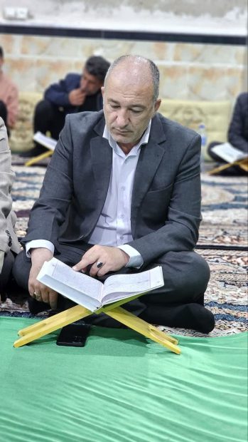برگزاری محفل قرآنی در جمع معتکفین مسجدالزهرا