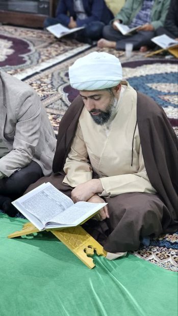 برگزاری محفل قرآنی در جمع معتکفین مسجدالزهرا