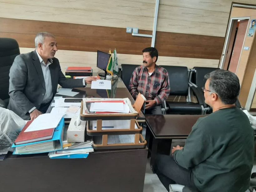 دیدار مسئولین انجمن NA با شهردار قره‌بلاغ