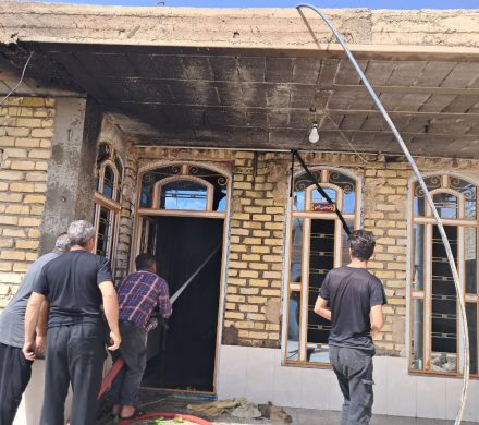 سپاس بیکران از نیروهای زحمتکش آتش‌نشانی شهرداری قره‌بلاغ