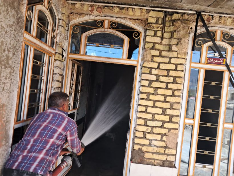 سپاس بیکران از نیروهای زحمتکش آتش‌نشانی شهرداری قره‌بلاغ