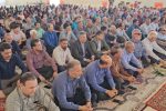 برگزاری باشکوه نماز جمعه در شهر قره‌بلاغ