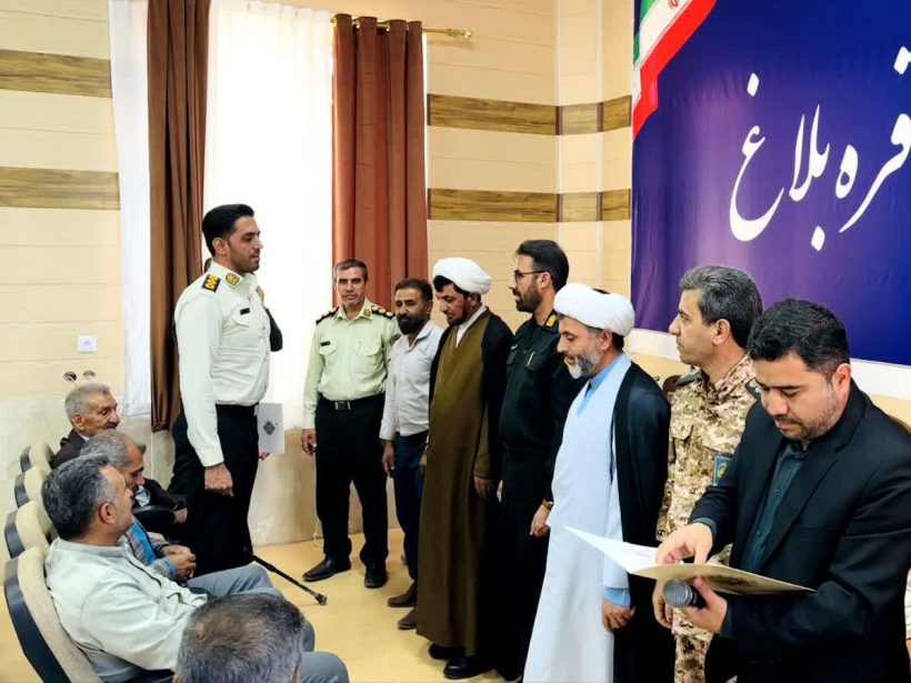 تجلیل از پرسنل محترم نیروی انتظامی به مناسبت هفته‌ی نیروی انتظامی