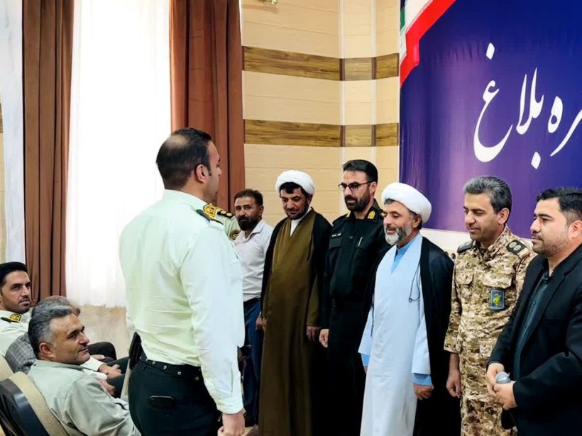 تجلیل از پرسنل محترم نیروی انتظامی به مناسبت هفته‌ی نیروی انتظامی