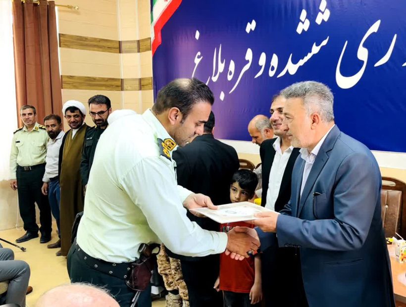 تجلیل از پرسنل محترم نیروی انتظامی به مناسبت هفته‌ی نیروی انتظامی