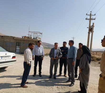 حضور مدیرکل محترم دفتر فنی استانداری در شهر قره‌بلاغ