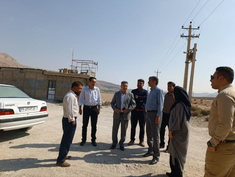 حضور مدیرکل محترم دفتر فنی استانداری در شهر قره‌بلاغ